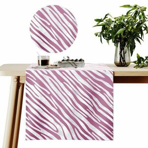 Asztalterítő FUN fehér nyomott motívum állatos 40x140 ameliahome kép