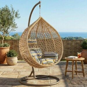 Pepita Natura egyszemélyes kerti Függőfotel párnákkal - technorat... kép