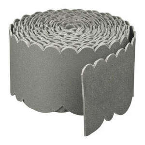 Nature dekoratív ágyásszegély szürke 3mm vastag 13cm x 12m kép