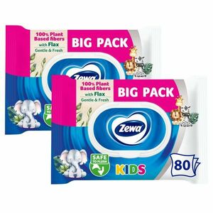 Zewa Kids Bigpack Nedves Toalettpapír 2x80db kép