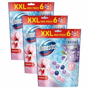 Domestos Power5 WC frissítő blokk mix Magnolia & Lavender (18x50g) kép