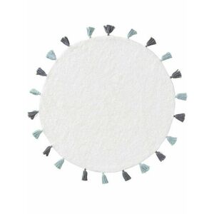 Szőnyeg kerek MALU kék gyerek r80 kép