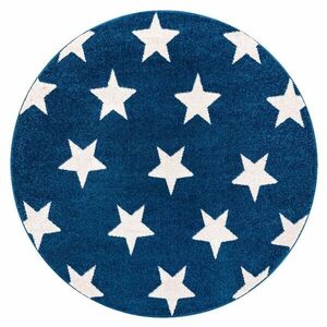 Szőnyeg kerek ESMEA STARS kék r140 kép