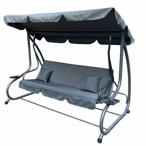 Pepita Relax Plus 4 személyes, dönthető kerti Hintaágy pohártartó... kép