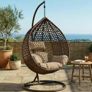 Pepita Natura egyszemélyes kerti Függőfotel párnákkal - technorat... kép