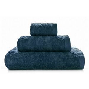 Törölköző RIBBON sötétkék 95x150 Sorema kép