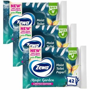 Zewa Blossom Moments illatosított nedves Toalettpapír 3x42db kép