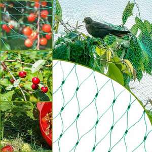 Springos Madárháló rögzítőkkel 8x20m - zöld kép