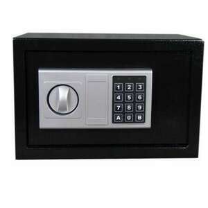 Pepita XL ütésálló számzáras biztonsági Széf 35x25x25cm - fekete kép