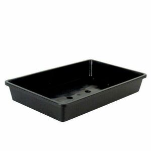 Fekete csíráztató tálca 6 x 37, 5 x 24 cm/ 10db/karton kép