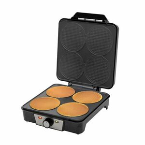 Home HGOS4 ostyasütő és sajtos tallér sütő, 1200 W, rozsdamentes... kép