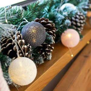 LED gömb dekoráció - 20 cm kép