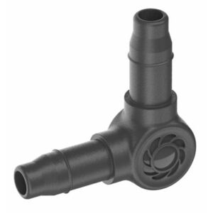 Micro-Drip-System L-Stück 4, 6mm (3/16") (fehér, 10 db, Model 2023) kép