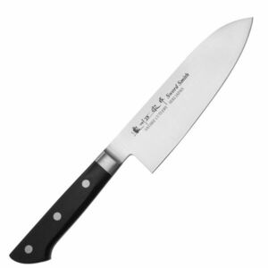 Satake Satoru Santoku konyhakés 17cm, molibdénacél, könnyű súlyú kép