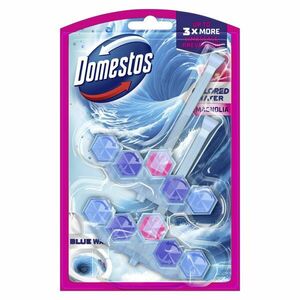 Domestos Power5 WC frissítő blokk Blue Water Magnolia (3x48g) kép