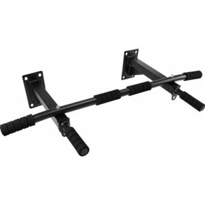 Funfit falra szerelető Húzódzkodó rúd állítható fogantyúkkal - Fekete kép