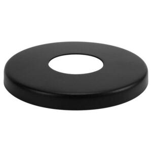 Lapos rozetta 3/4˝ fekete, h-8, d-70 kép