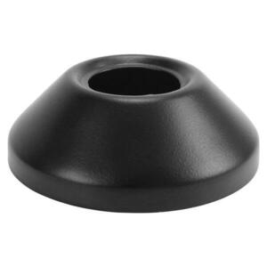 Kúpos rozetta 3/4˝ fekete, h-25, d-70, menetes kép