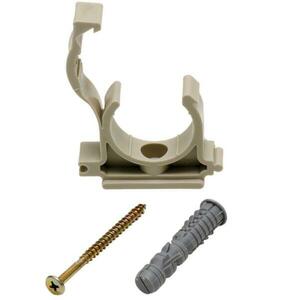 Egyszeres csőbilincs zárral és dübellel 32 mm (5 db) kép