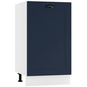 Konyhaszekrény Adele D45 Pl gránát matt/fehér kép