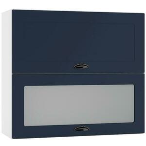 Konyhaszekrény Adele W80grf/2 Sd gránát Mat/fehér kép