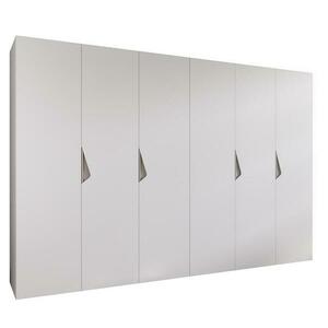 Szekrény Sandi 1-300 (2x150) fehér/kasmír kép