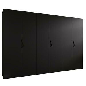 Szekrény Sandi 1-300 (3x100) fekete/fekete kép