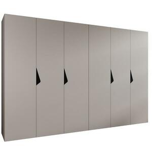 Szekrény Sandi 1-300 (2x150) kasmír/fekete kép