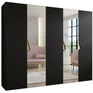 Szekrény Sandi 2-250 fekete/arany kép