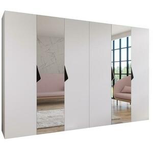 Szekrény Sandi 2-300 (2x150) fehér/fekete kép