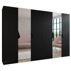 Szekrény Sandi 2-300 (2x150) fekete/fekete kép