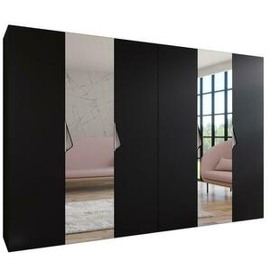 Szekrény Sandi 2-300 (2x150) fekete/kasmír kép