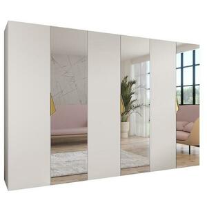 Szekrény Sandi 2-300 (3x100) fehér/arany kép