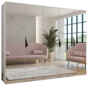 Szekrény Sandi 3-250 fehér/fekete kép