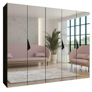 Szekrény Sandi 3-250 fekete/fekete kép