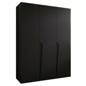 Szekrény Piano 1-150 fekete/fekete kép