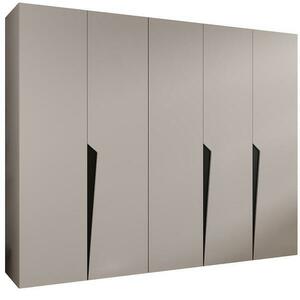 Szekrény Piano 1-250 kasmír/fekete kép