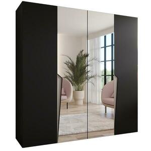 Szekrény Piano 2-200 fekete/kasmír kép