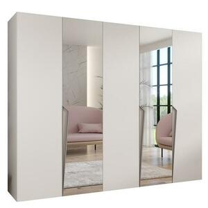 Szekrény Piano 2-250 fehér/kasmír kép