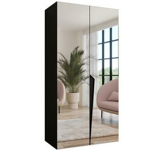 Szekrény Piano 3-100 fekete/fekete kép