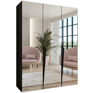 Szekrény Piano 3-150 fekete/fekete kép