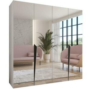 Szekrény Piano 3-200 fehér/fekete kép