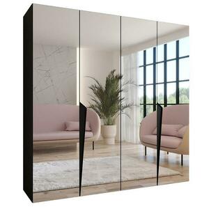 Szekrény Piano 3-200 fekete/fekete kép