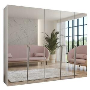 Szekrény Piano 3-250 fehér/kasmír kép