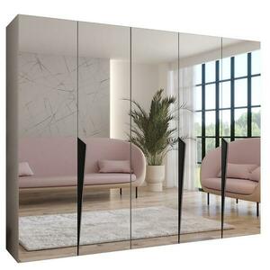 Szekrény Piano 3-250 kasmír/fekete kép