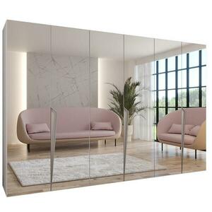 Szekrény Piano 3-300 (3x100) fehér/kasmír kép