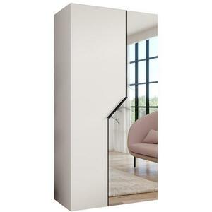 Szekrény Andrew 2-100 fehér/fekete kép