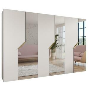 Szekrény Andrew 2-300 fehér/arany kép