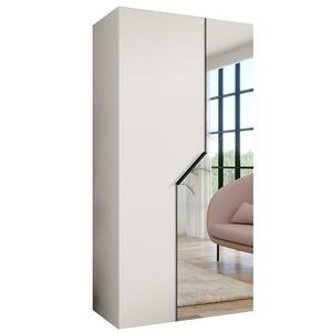 Szekrény Andrew 3-100 fehér/fekete kép