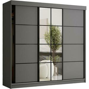 Szekrény Tanger Tükörrel 250 Grafit kép